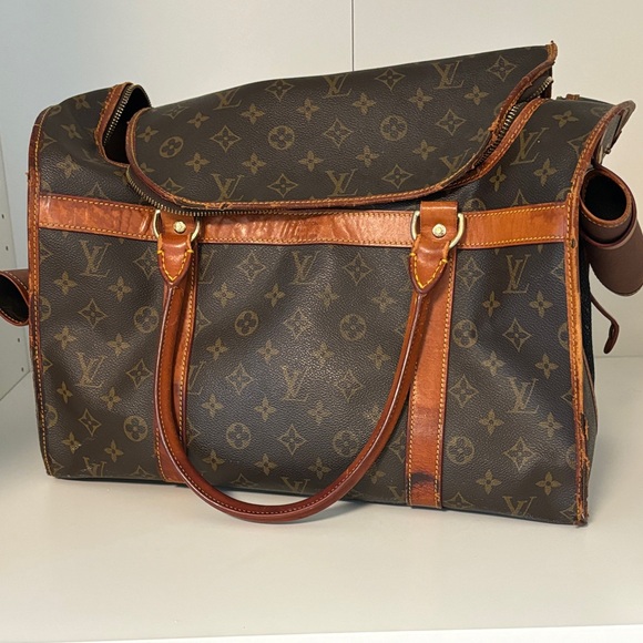 Louis Vuitton Monogram Duffel Bag in Brown and Tan - Picture 1 of 9